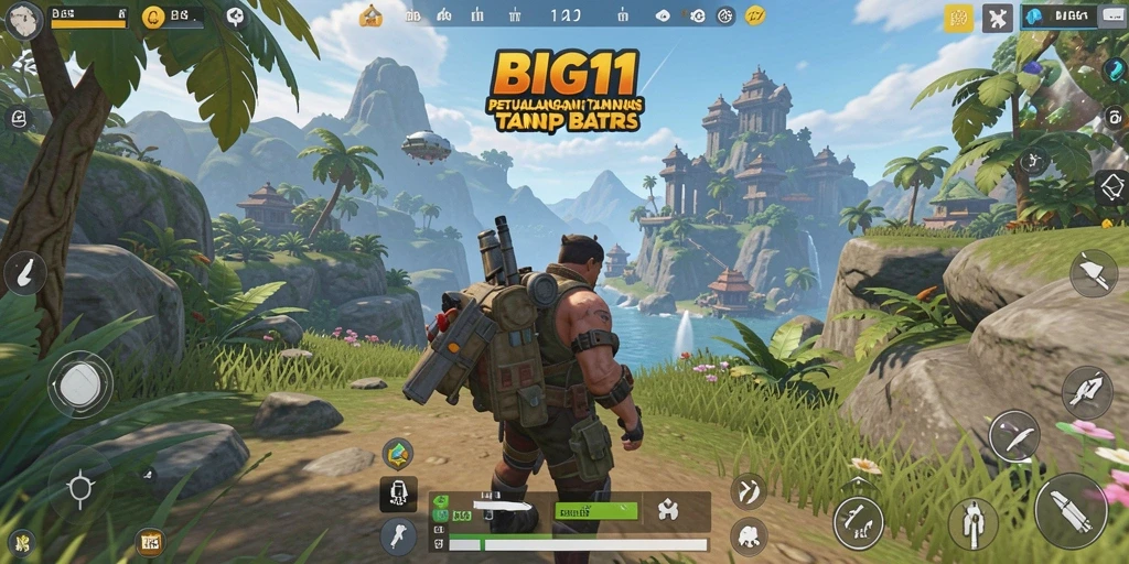 Tampilan gameplay seru di dunia terbuka BIG11.