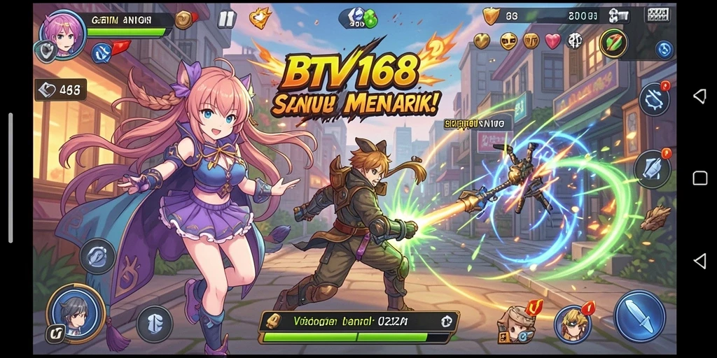 Tampilan karakter dan lingkungan dalam gameplay BTV168 yang menarik.