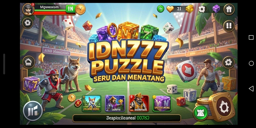 Gambaran gameplay seru di IDN777 yang penuh tantangan.