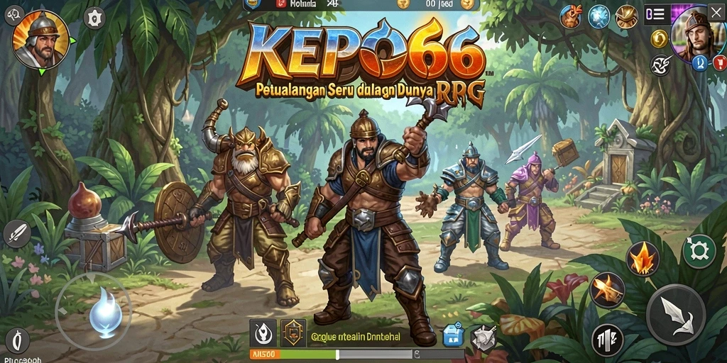 Tampilan gameplay <strong>KEPO66</strong> yang menampilkan aksi seru dalam dunia RPG.
