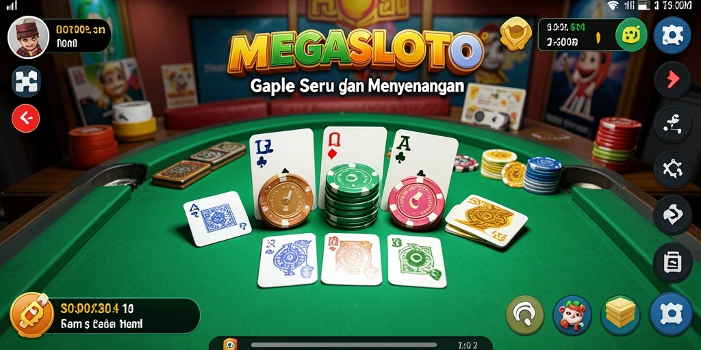 Tampilan gameplay seru dan interaktif MEGASLOTO.